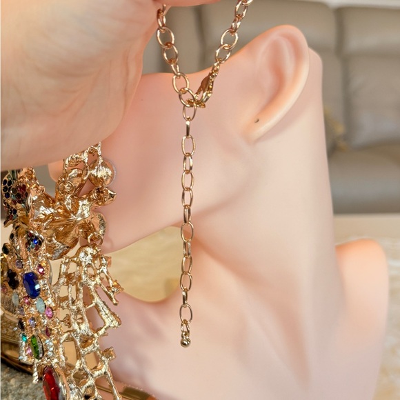 ⚜️ Elegant Multicolor Gemstone Necklace - Picture 9 of 9